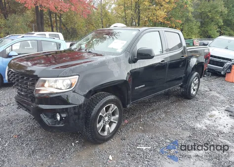 2020 Chevrolet Colorado 4Wd Long Box Z71/4Wd Short Box Z71 z USA, uszkodzony, nr VIN 1GCGTDEN0L1224515